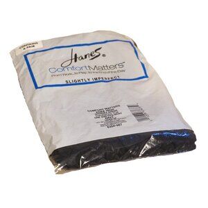 Hanes 6 Pair Navy Knee Highs Size OSFM